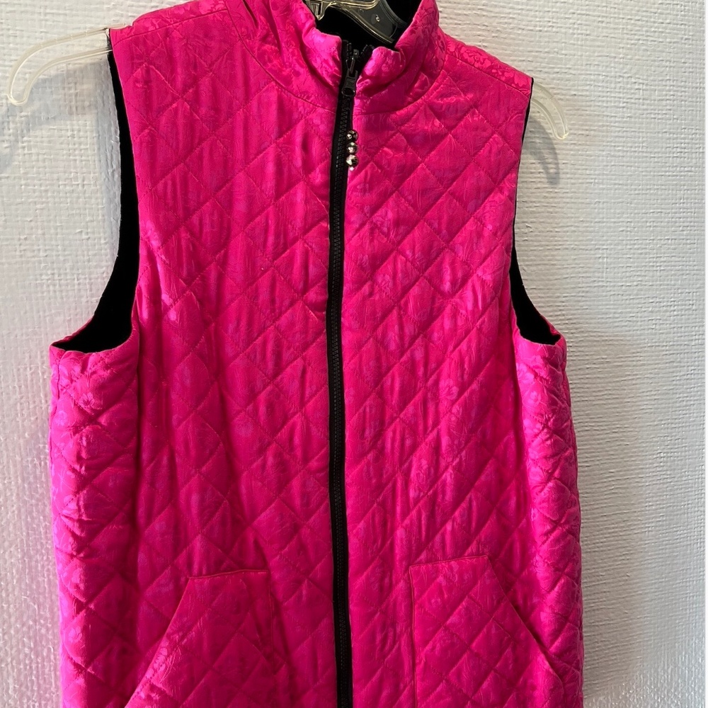 Beautiful Velvet and Satin/Silk Reversible Vest